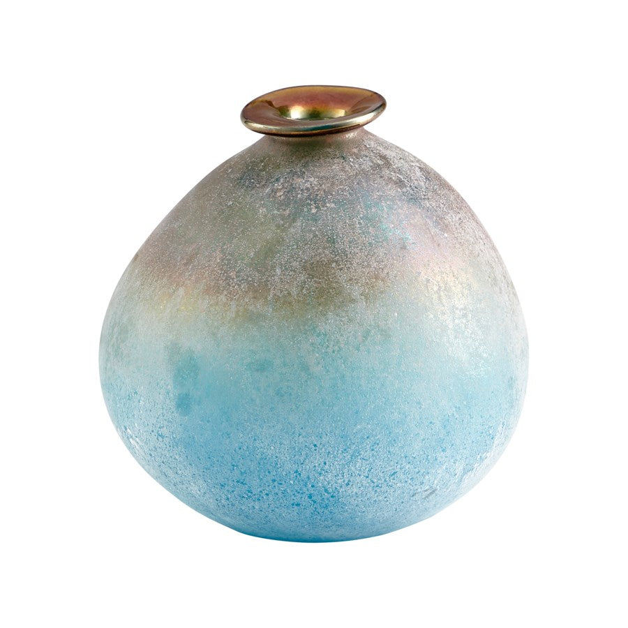 Seafoam Glass Vase - The Nifty Decor
