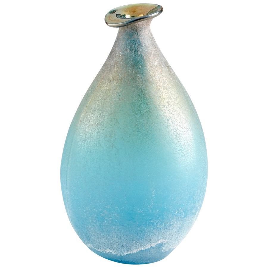 Seafoam Glass Vase - The Nifty Decor
