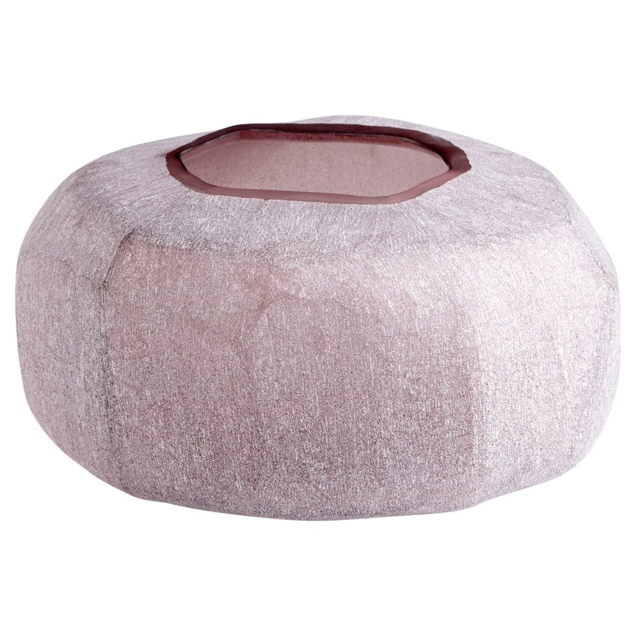 Geometrically textured Plum Vase - The Nifty Decor