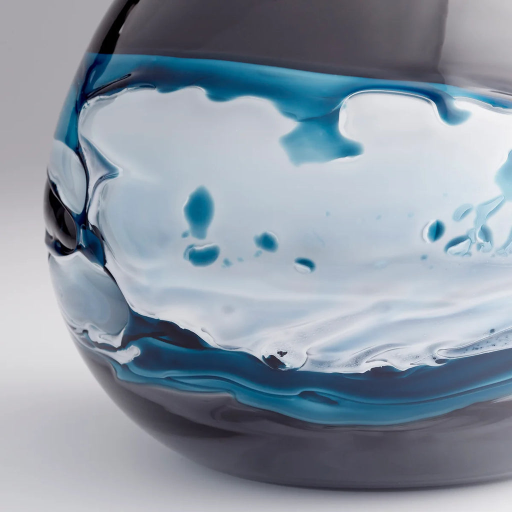 Blue and White Vase - Bombay Mercantile