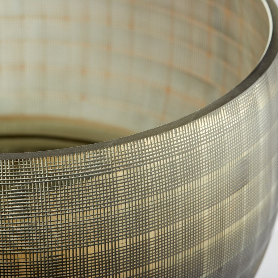 Cross-hatched design Vase - The Nifty Decor