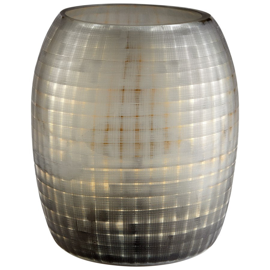 Cross-hatched design Vase - The Nifty Decor