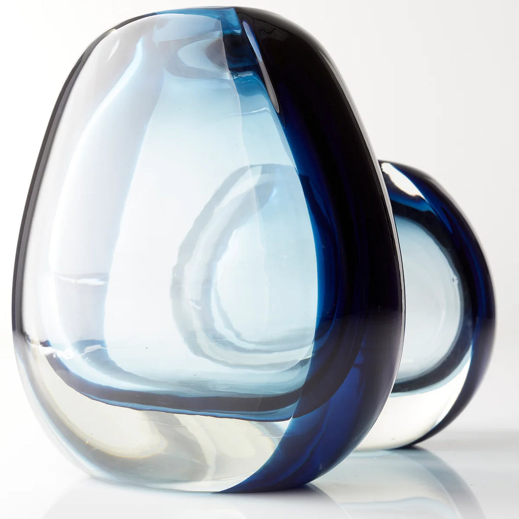 Beautiful Jacinta Blue Vase - Bombay Mercantile