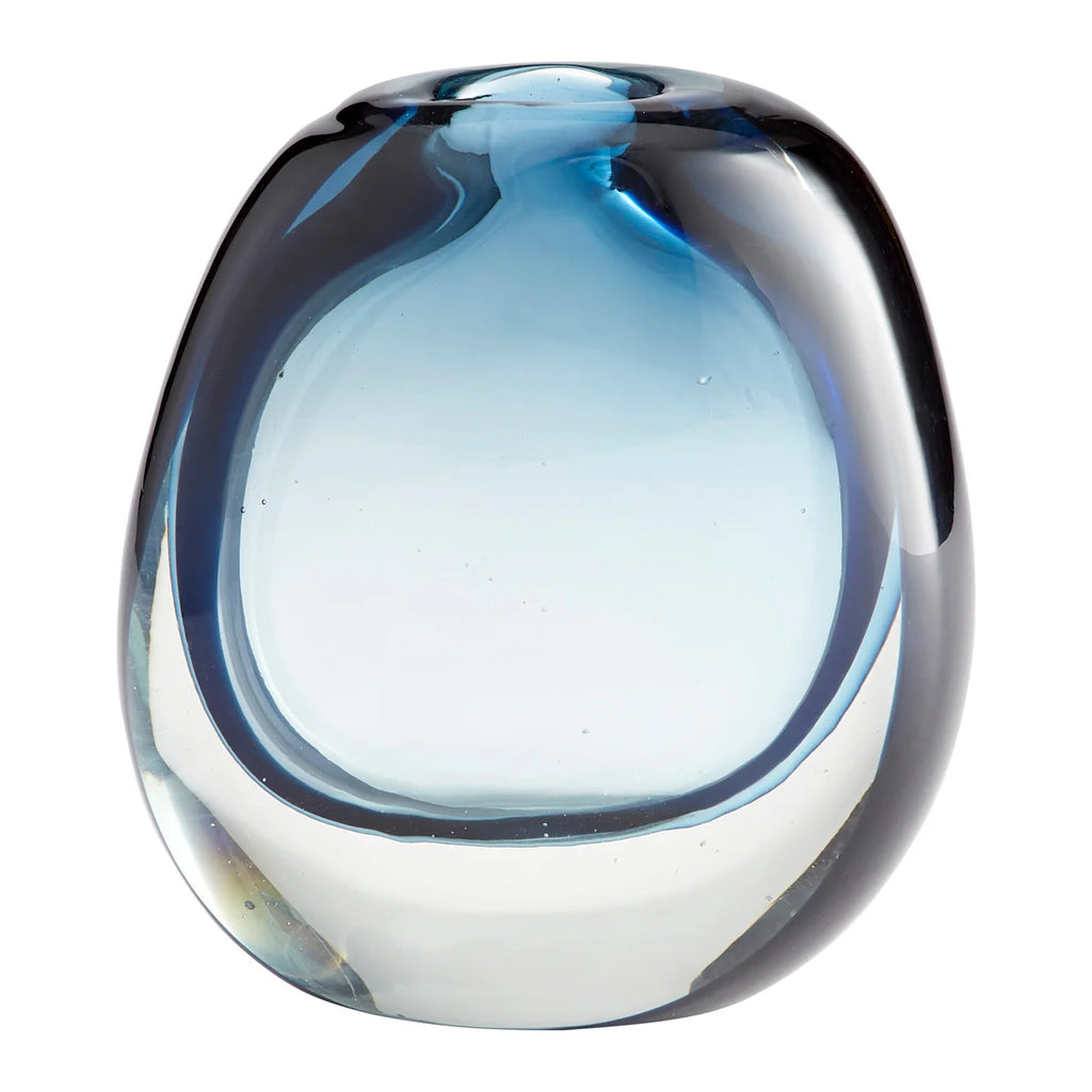 Beautiful Jacinta Blue Vase - Bombay Mercantile