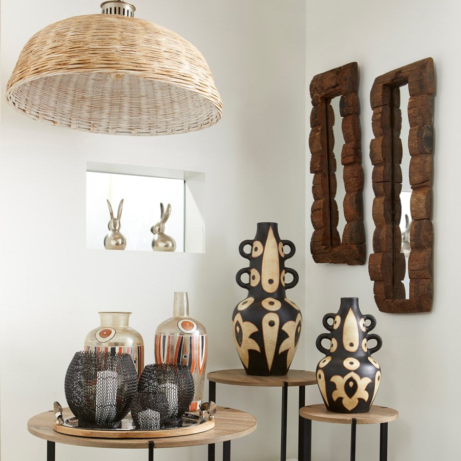 Oversized bamboo pendant light - The Nifty Decor