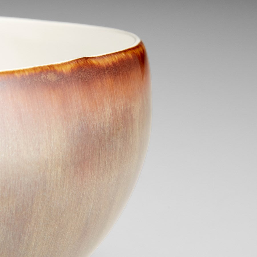 Olive glaze round ceramic bowl - The Nifty Decor
