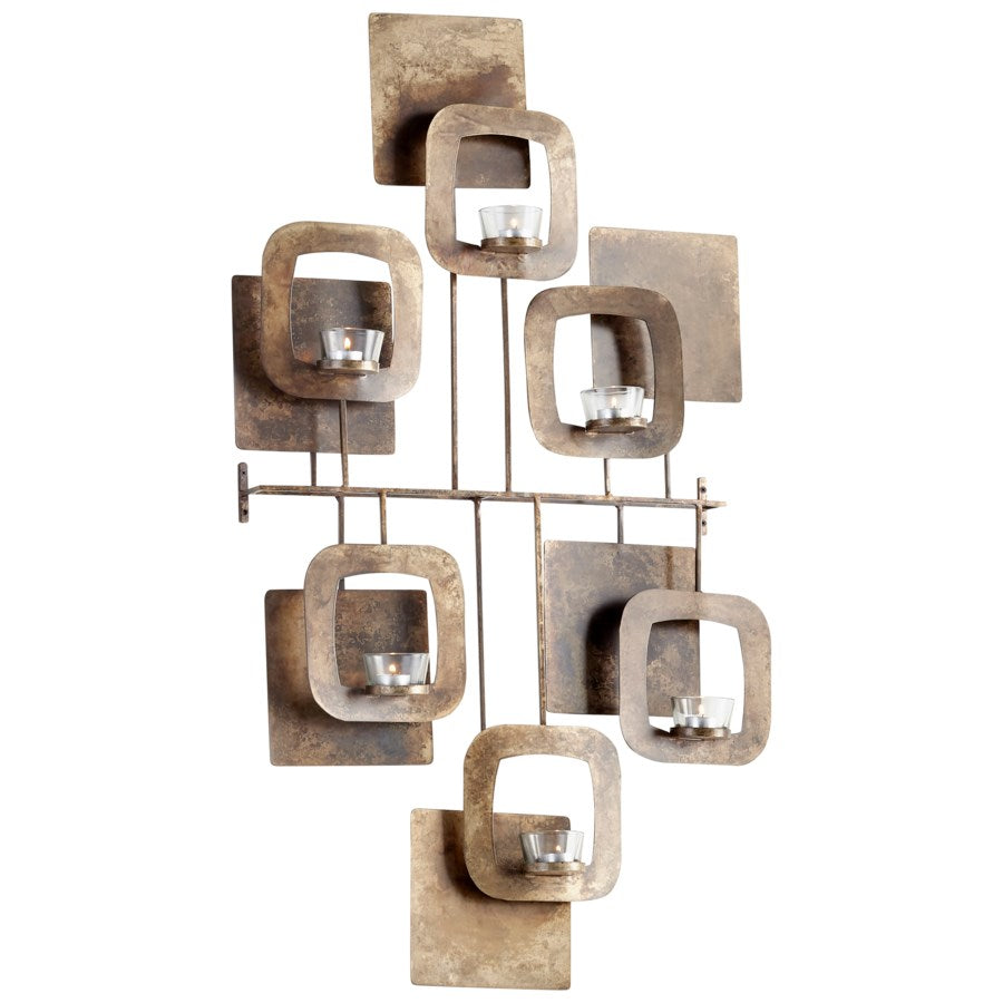 Geometrical wall candleholder - The Nifty Decor