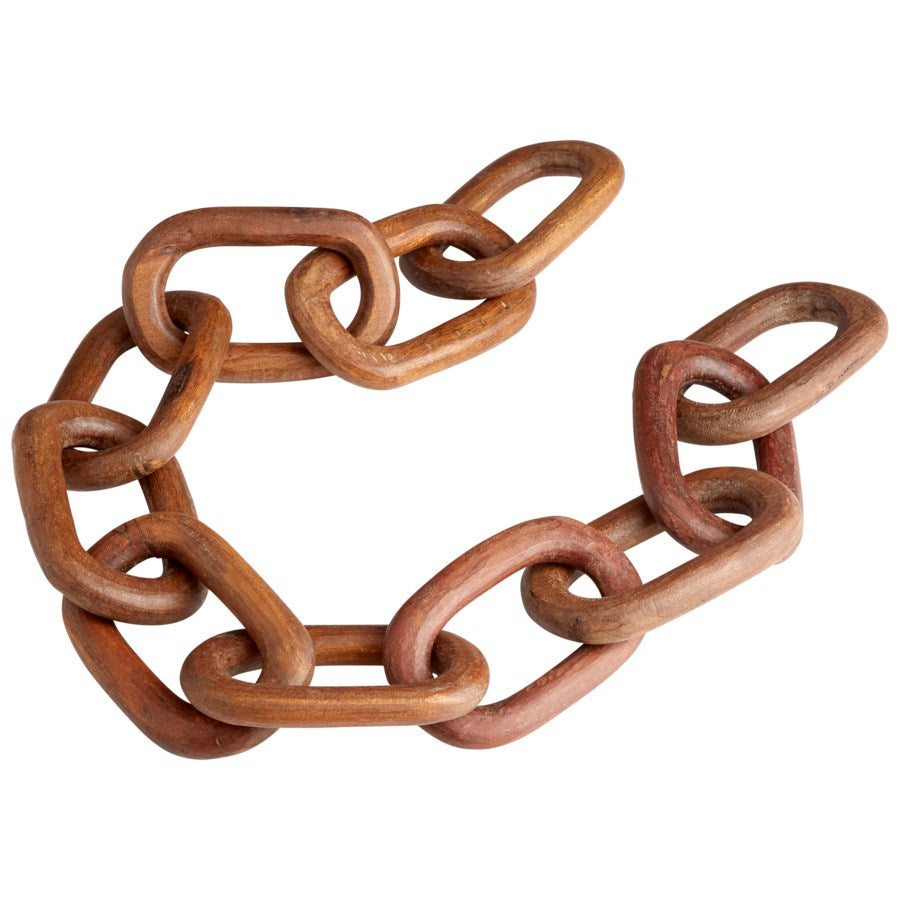 Links of chain sculpture - The Nifty Decor