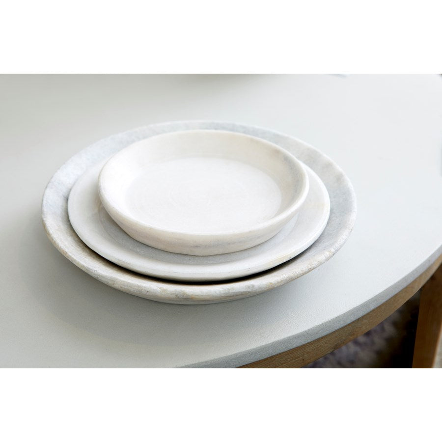 Round marble tray - The Nifty Decor