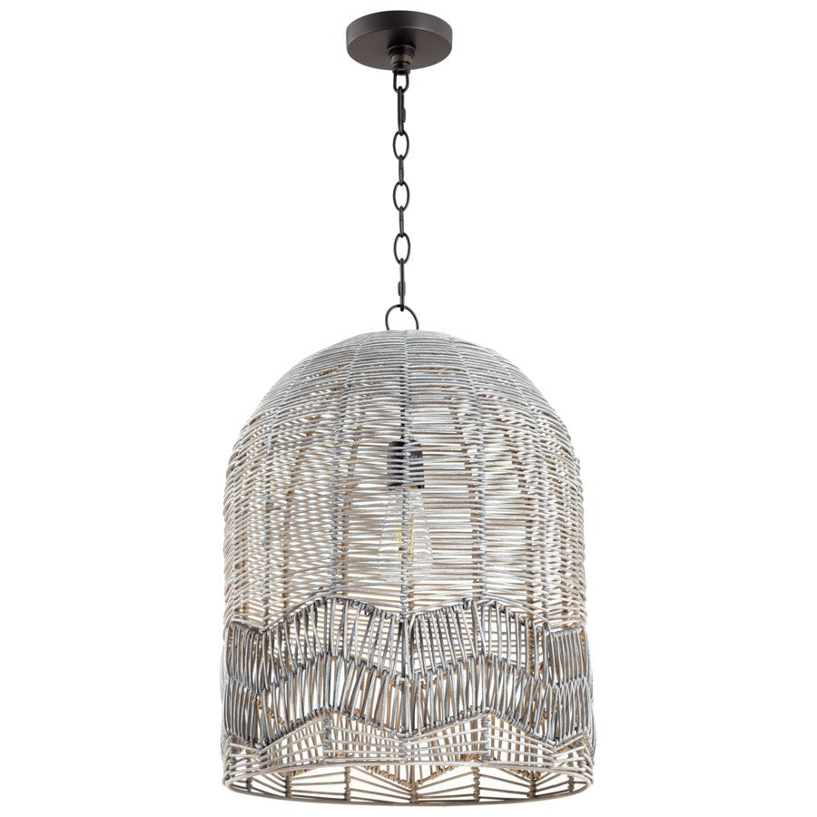 Hand-made rattan pendant light - The Nifty Decor