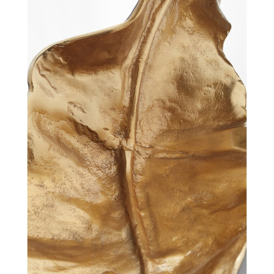 Curling fall leaf resembling Sculpture - The Nifty Decor