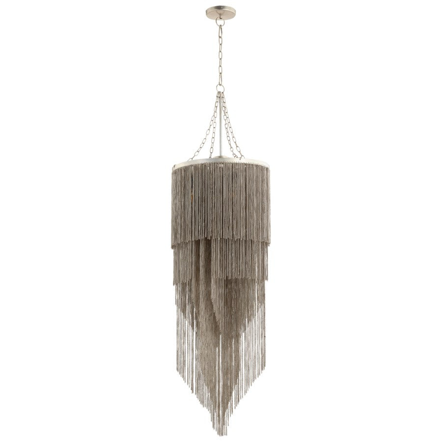 Pendant with strands of chains - The Nifty Decor