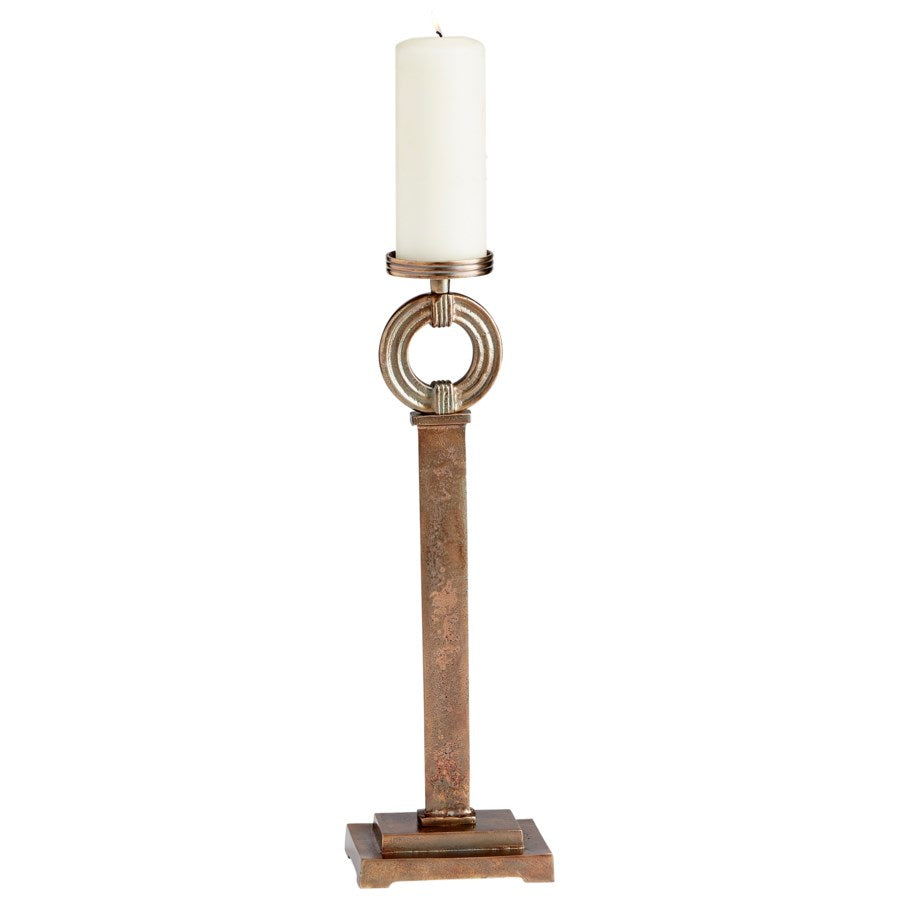 Decorated center candle holder - The Nifty Decor