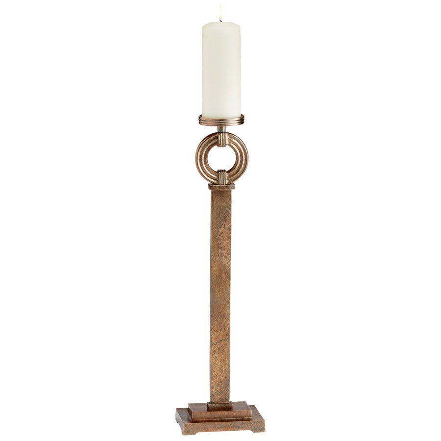 Decorated center candle holder - The Nifty Decor