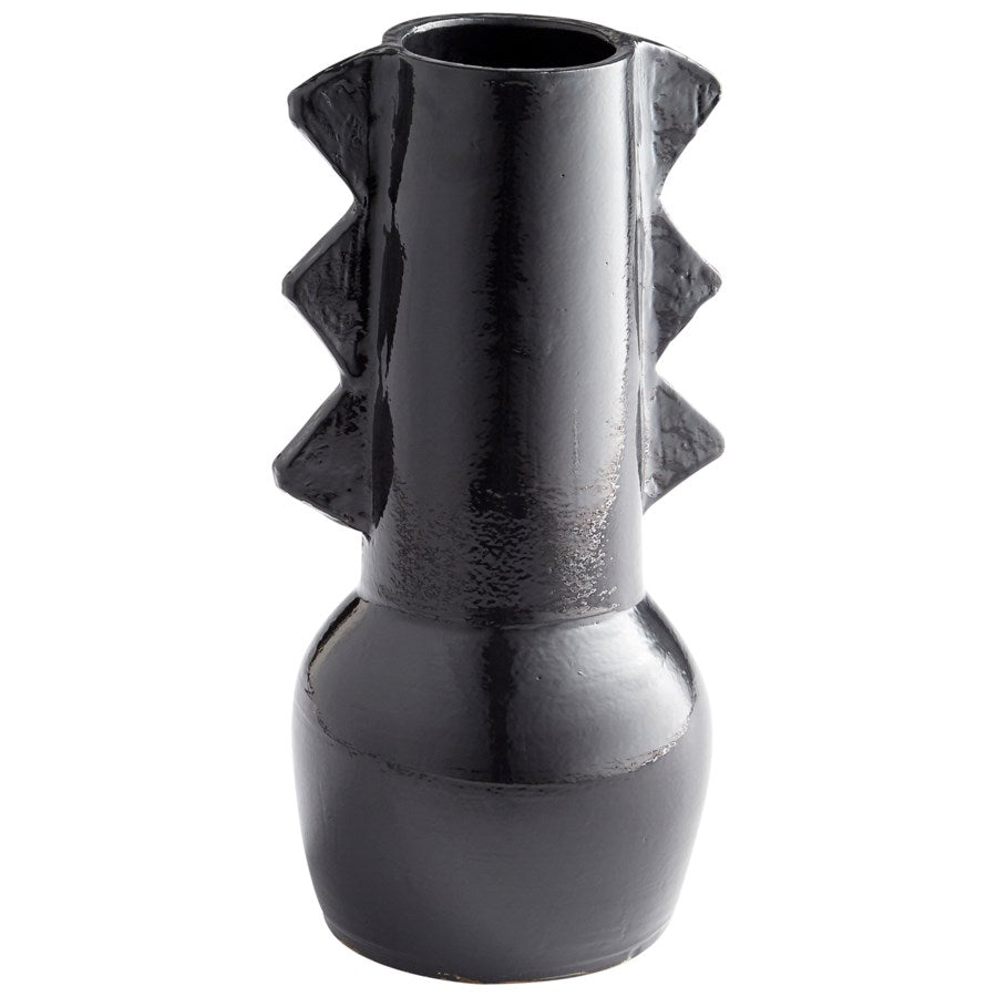 Black Terracotta Vase - The Nifty Decor