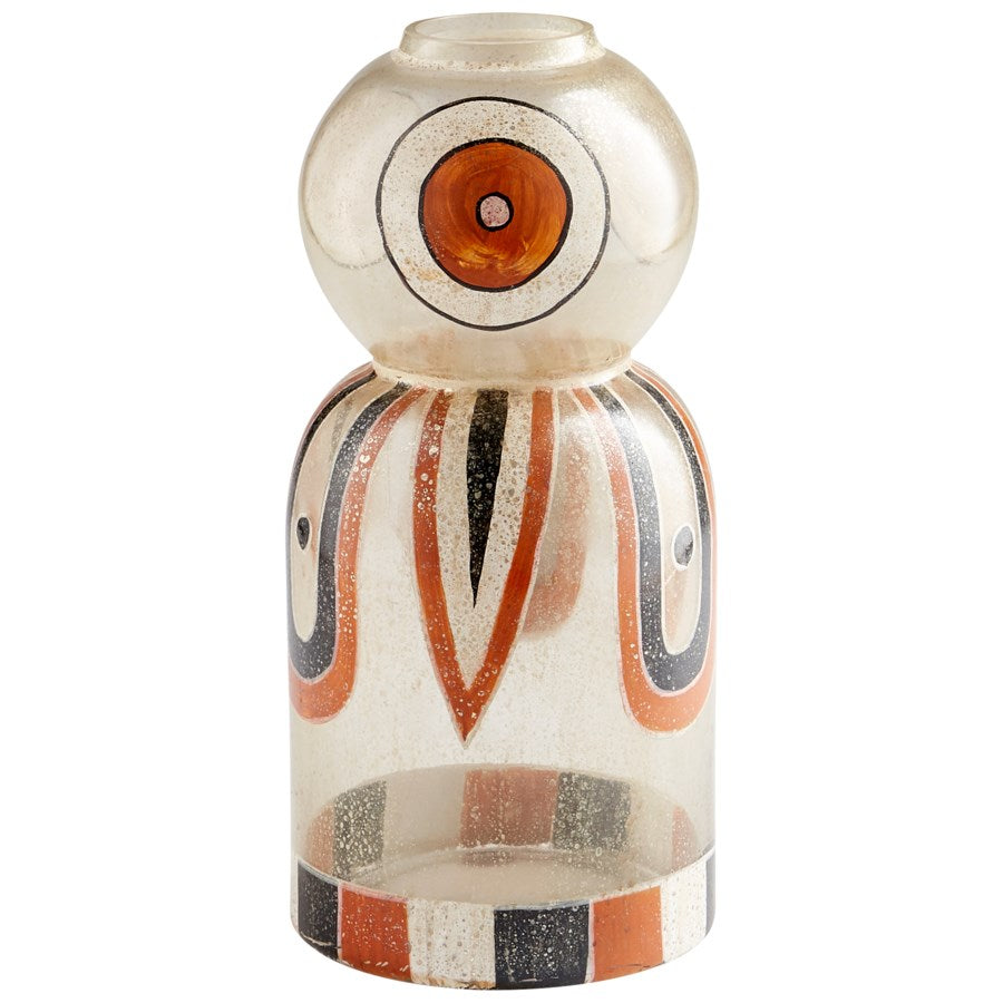 Vase with geometrical print - The Nifty Decor