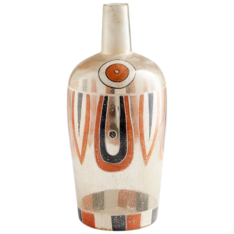 Vase with geometrical print - The Nifty Decor