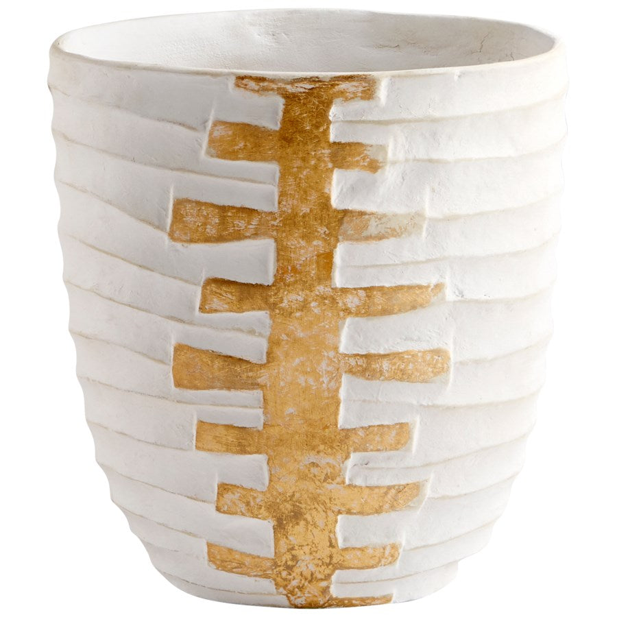 Gold ribbons Vase - The Nifty Decor