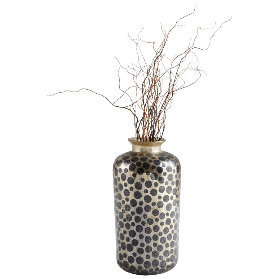 Contrasting polka dots Vase - The Nifty Decor