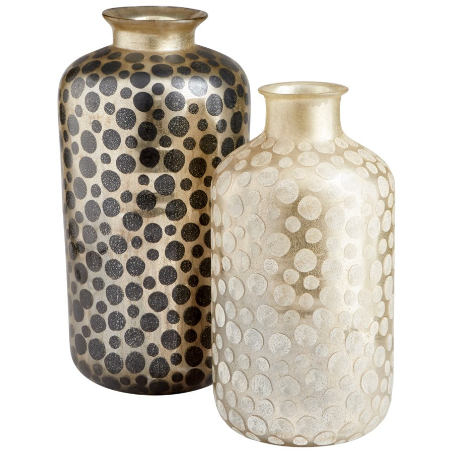Contrasting polka dots Vase - The Nifty Decor