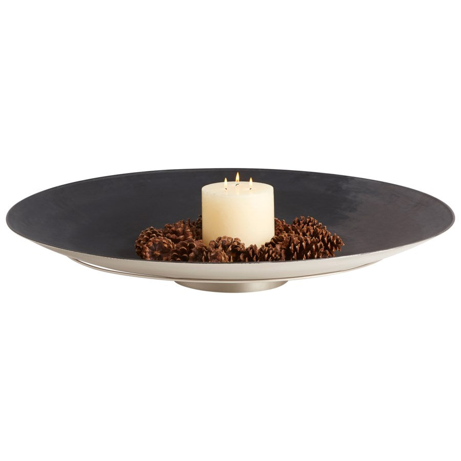 Black Matte Pearl Iron Plate - The Nifty Decor