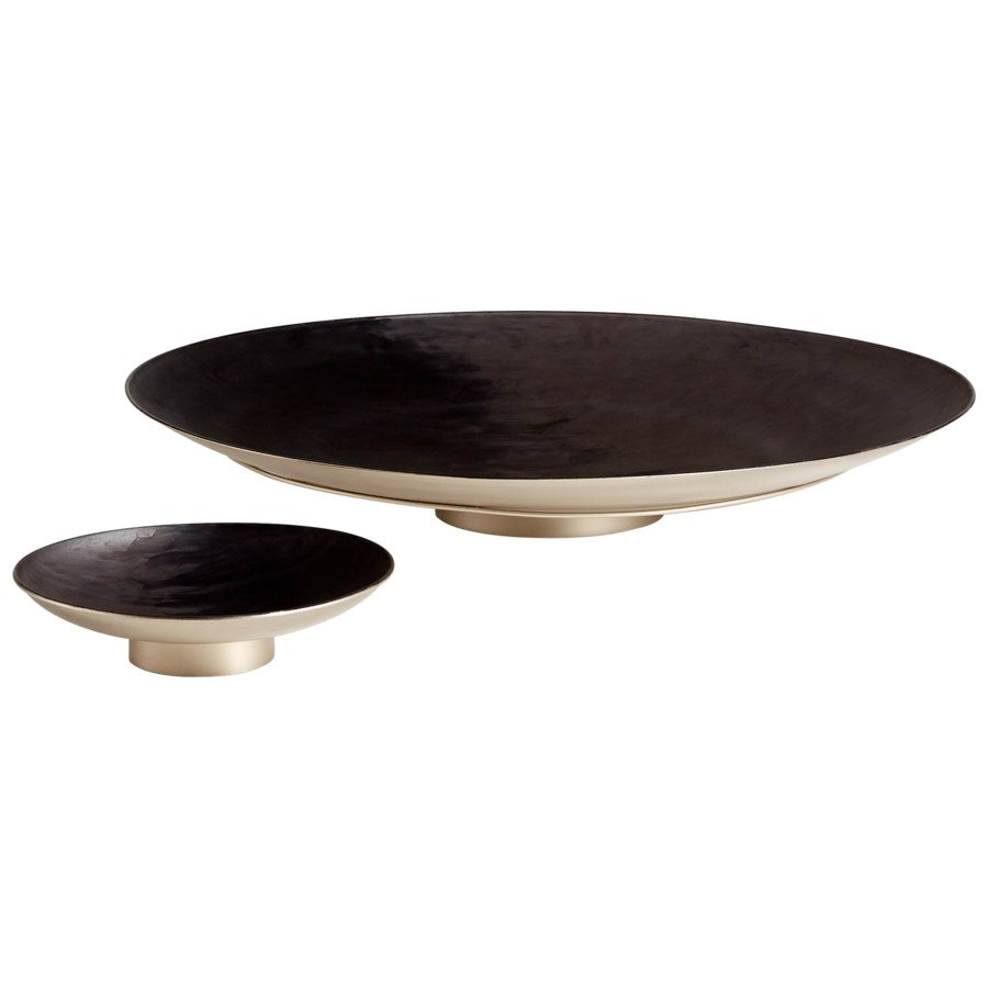 Black Matte Pearl Iron Plate - The Nifty Decor