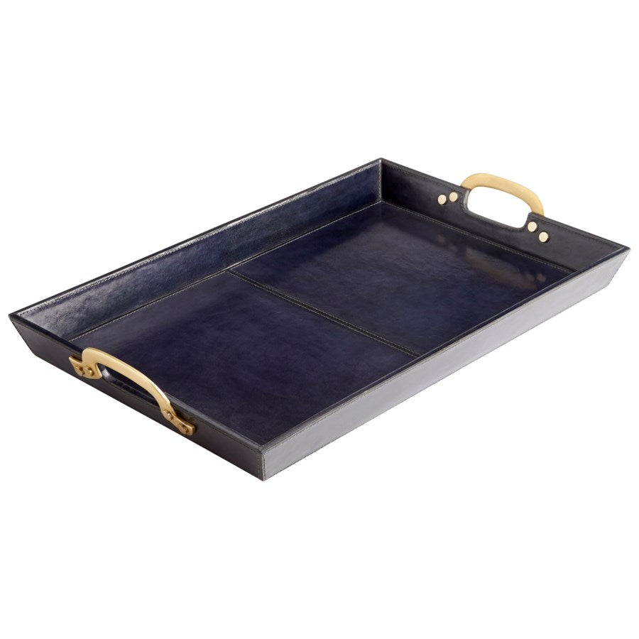 Platter made of wood, Iron, Leather - The Nifty Decor