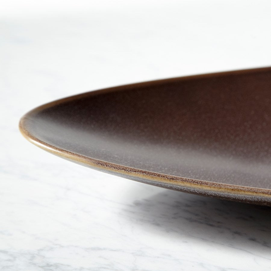 Black Matte Pearl Iron Plate - The Nifty Decor