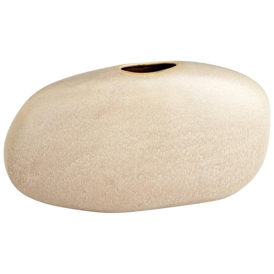 Pebble shape, ceramic vase - The Nifty Decor