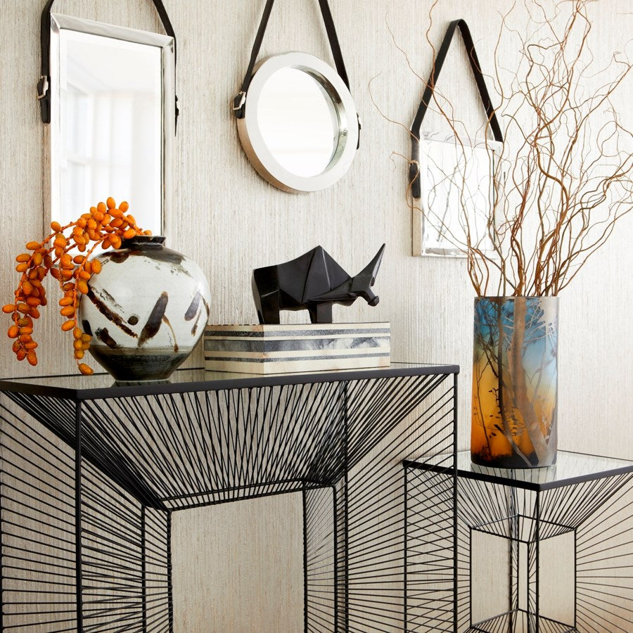 Woodland Glass Vase - The Nifty Decor