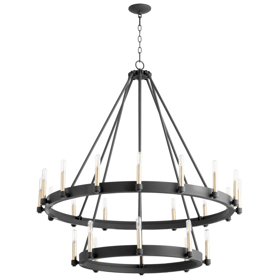 24 light chandelier - The Nifty Decor