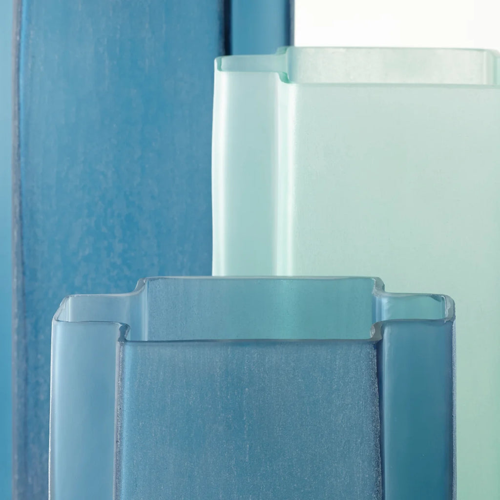 Blue Sayan vase - Bombay Mercantile
