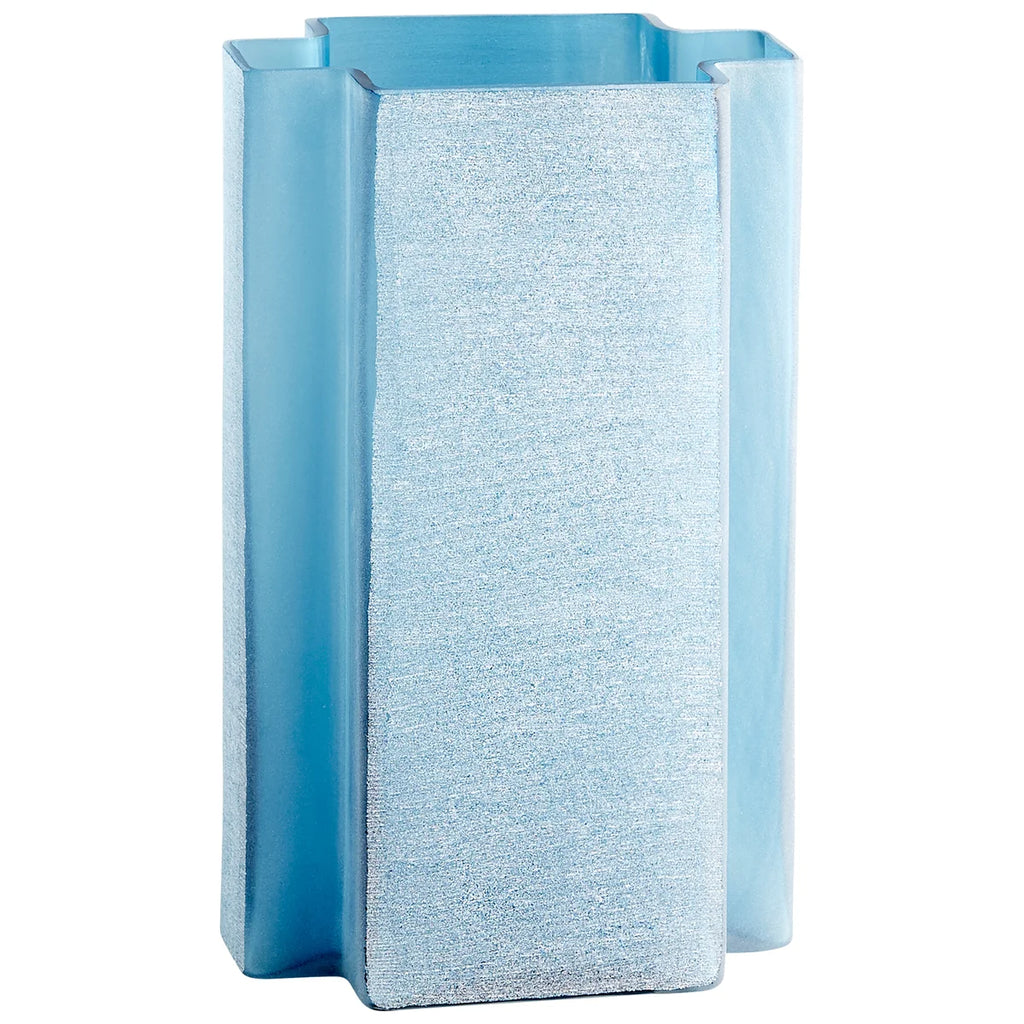 Blue Sayan vase - Bombay Mercantile