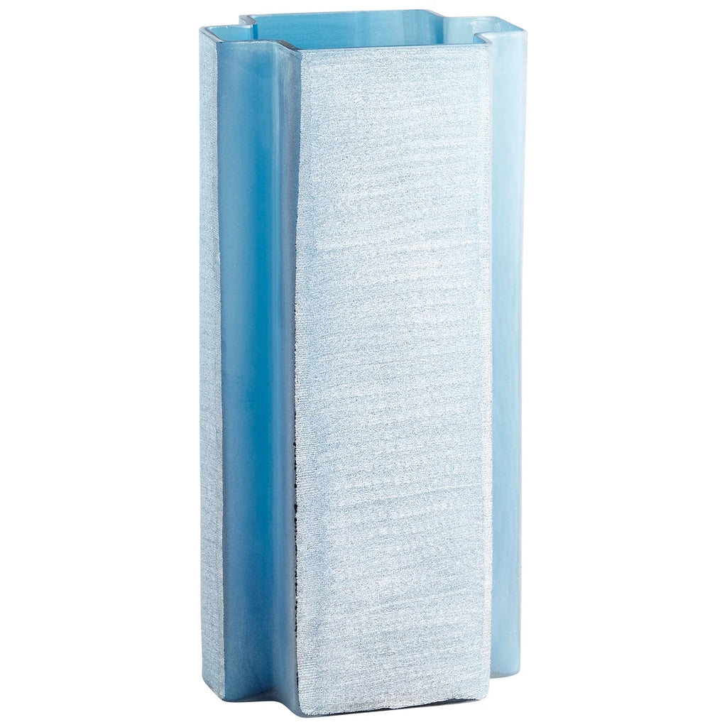 Blue Sayan vase - Bombay Mercantile