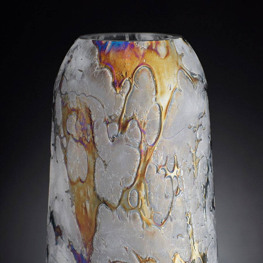 Marble paint Finish Vase - The Nifty Decor