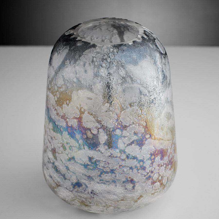 Marble paint Finish Vase - The Nifty Decor