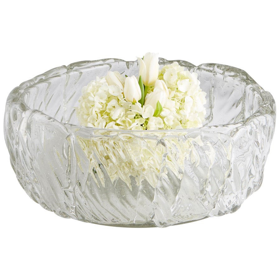 Clear Glass Bowl - The Nifty Decor