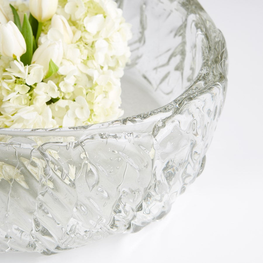 Clear Glass Bowl - The Nifty Decor