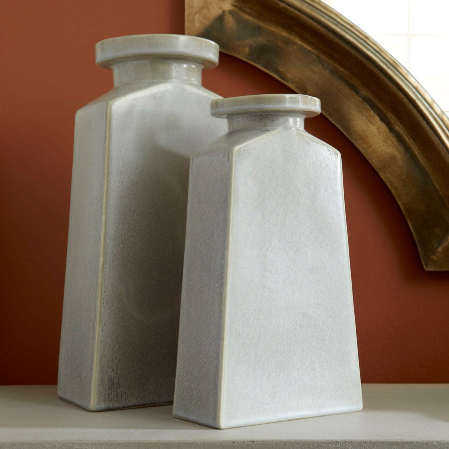 Box jar shape Vase - The Nifty Decor