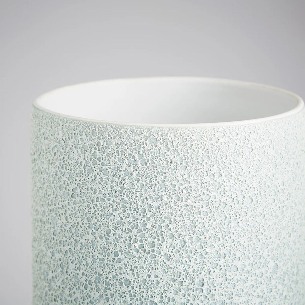 Green Porcelain Vase - Bombay Mercantile