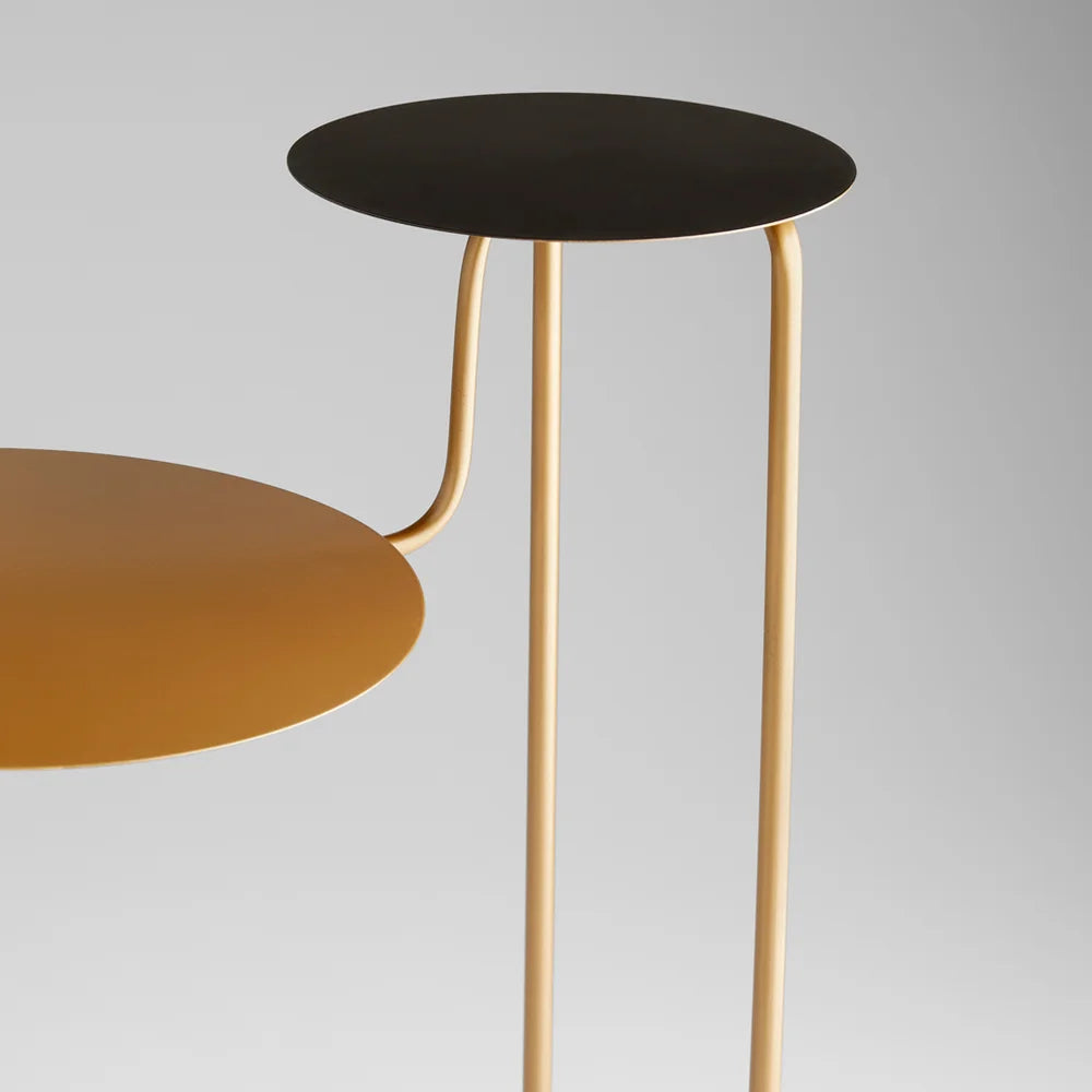 Bronze And Black Deja Vu Table - Bombay Mercantile