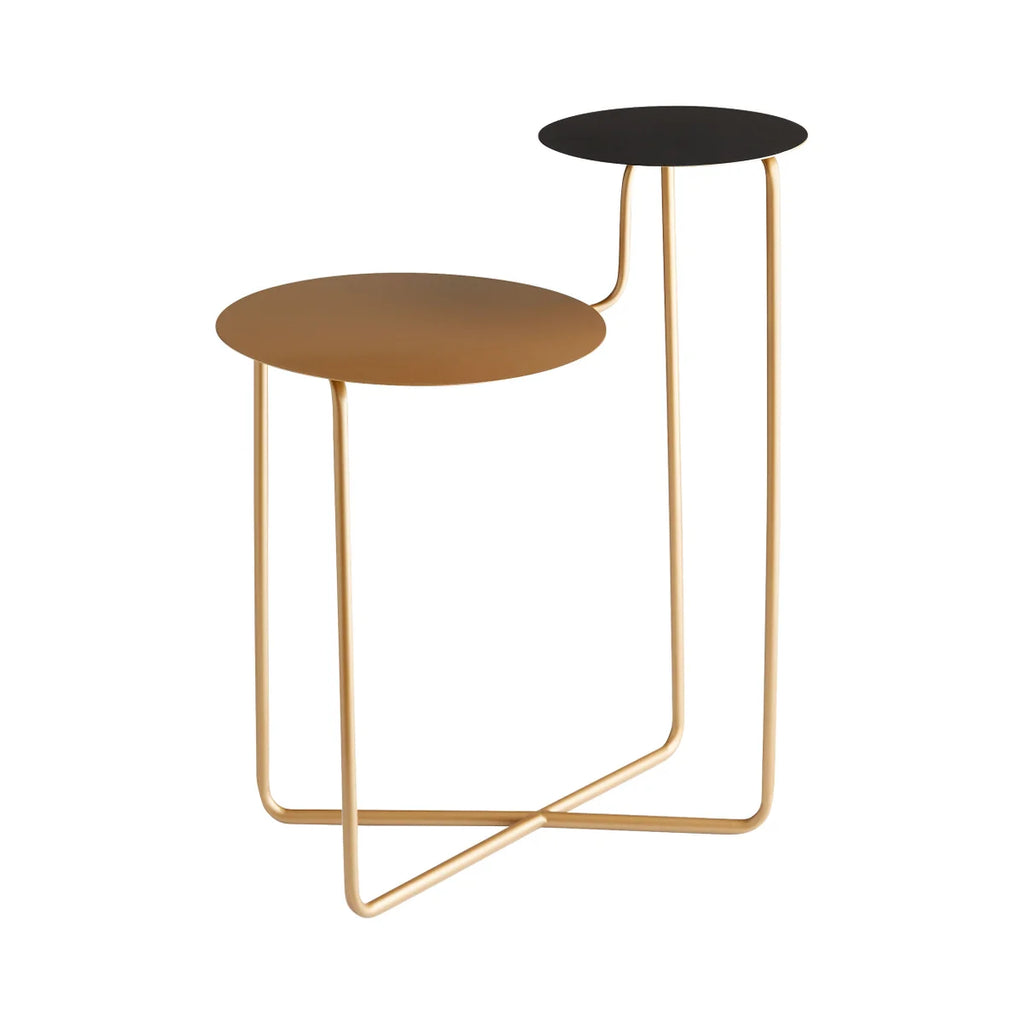 Bronze And Black Deja Vu Table - Bombay Mercantile
