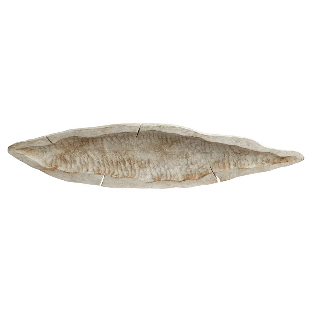 Whitewashed Navarro Tray - Bombay Mercantile