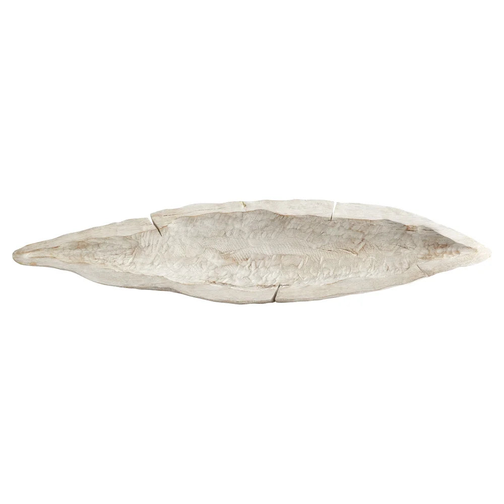 Whitewashed Navarro Tray - Bombay Mercantile