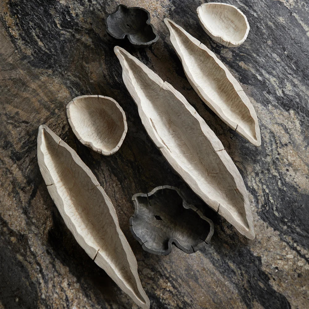 Whitewashed Celina Tray - Bombay Mercantile