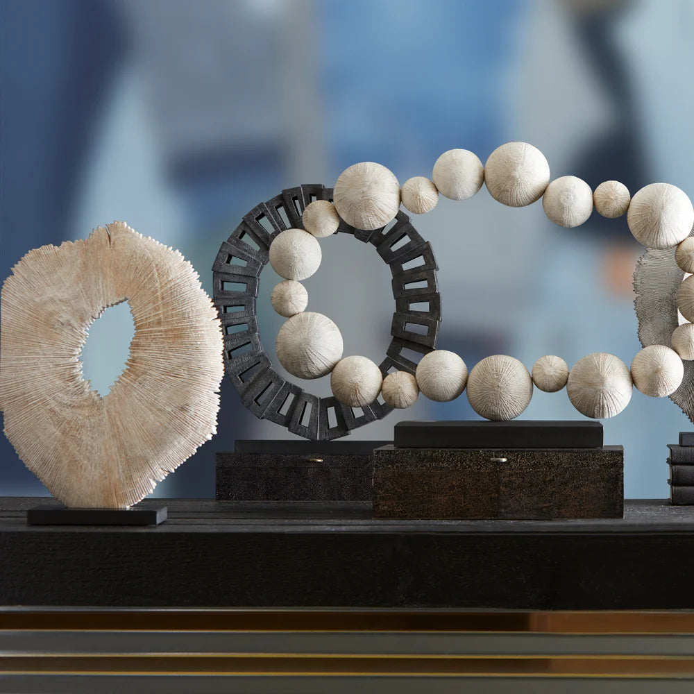 Whitewash Winona Sculpture | - Bombay Mercantile