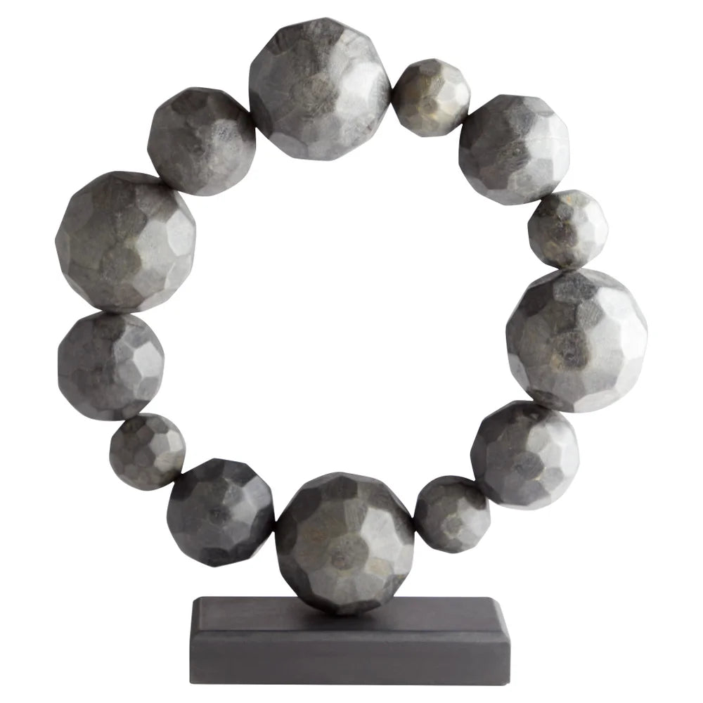 Black Garnet Sculpture - Bombay Mercantile