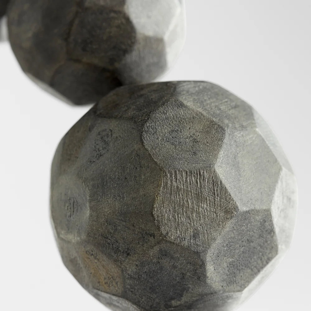 Black Garnet Sculpture - Bombay Mercantile