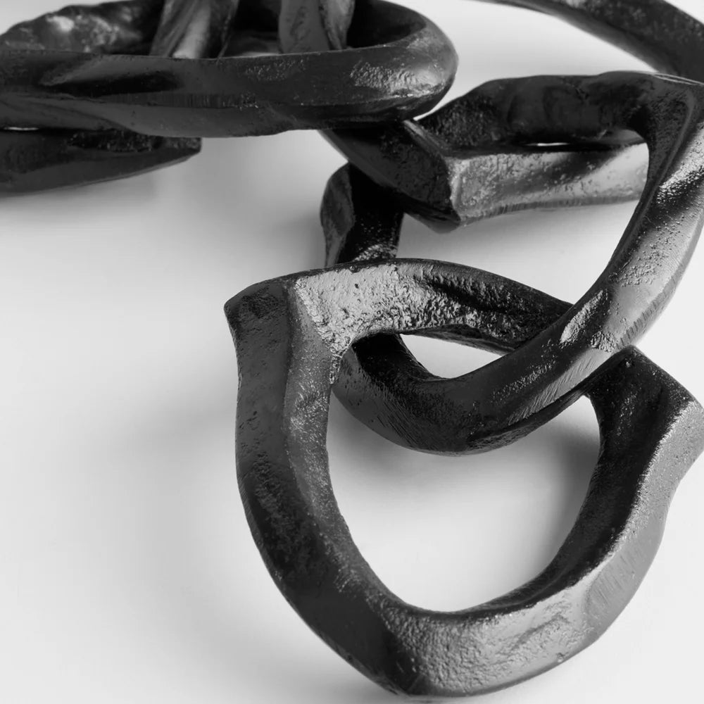 Black Valerian Sculpture - Bombay Mercantile