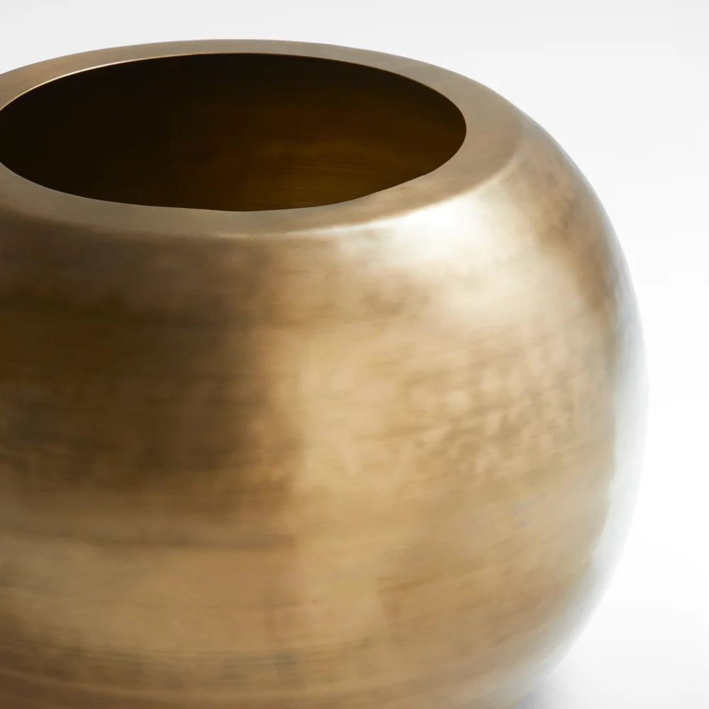 Gold Corvus Planter - Bombay Mercantile